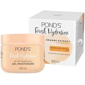 PONDS Fresh Hydration Orange Extract + Vitamin C Gel Moisturizer - Peach